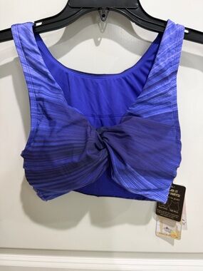 Calia by Carrie Underwood Purple Ombre Swim Top NWT Small